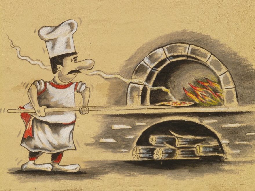 Der italienische Pizzabäcker macht frische Pizza im Steinofen sowie bei der Pizzeria Calabria in Oelde. Genißen Sie die tradionelle italienische Pizza schnell und günstig mit dem Lieferservice, zuhause.